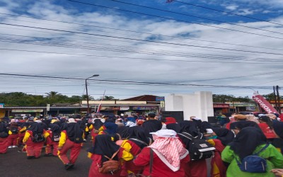 Jalan Sehat HUT RI ke-80 di Kecamatan Punung, Tembus 4.000 Peserta